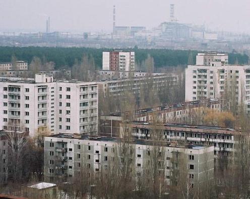 Tschernobyl im Jahr 2004 - ein menschenleere Geisterstadt
